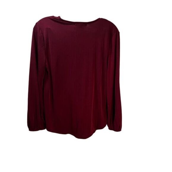 Banana Republic Wrap-Front Blouse XSP NEW - Picture 2 of 6